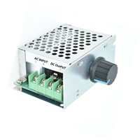 Input AC 220V output DC 10-210V PWM Controller Brush 220V DC motor speed regulator
