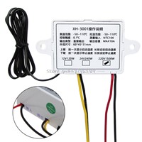 220V 10A Digital LED Temperature Controller Thermostat Control Switch Probe New Hot Sale #G205M# Best Quality