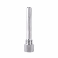 Stainless Steel Thermowell 1/2&amp;amp;quot;NPT Threads for Temperature Sensors Thermowells For Temperature Instruments Thermometer