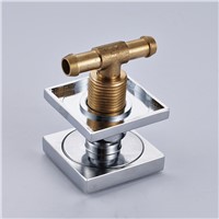 Chrome Polished Wall Mount Bathroom Shower Faucet Accessories Massage Jets Mixer Tap Solid Brass