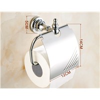 Luxury High Quality Chrome Bathroom Toilet Paper Holder Lavatory Paper Holder Bathroom Accessories Wall Mount