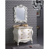 2017 OEM wooden waterproof bathroom vanity cabinet 0281
