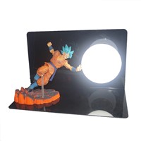 Factory Price Dragon Ball Son Goku Strength Bombs Table Lamp Luminaria LED Night Lights For Hoom Decorative Lighting Lamp EU US