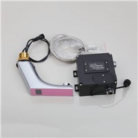 KEMAIDI Pink Sensor Torneira Digital Display Temperature Bathroom Automatic Hand Touch Sensor Basin Chrome Sink Tap Mixer Faucet