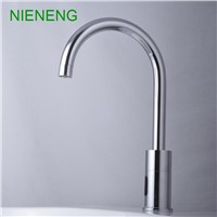 NIENENG sensor faucets bathroom sink faucet cold water basin mixer restaurant tap torneira hospital taps fitment ICD60240