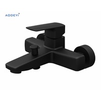 Shower Mixing Faucet Black &amp;amp;amp; Chrome Brass Wall Mounted Basin Faucet Single Handle Bathroom Mixer Tap &amp;amp;amp; Connect Shower Head