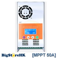 50A MPPT Solar Charge Controller 12V 24V 36V 48V Auto work LCD Solar Regulaor for Vented Sealed Gel Nicd Li Battery Max 190VDC