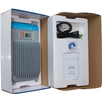 IT4415ND 45A MPPT solar charge controller 12V/24V/36v/48v  auto type lcd display with white MT50 remote meter