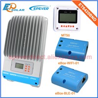 60amp 60A solar ET6420BND power Battery Charge Controller with white MT50 BLE and wifi funciton