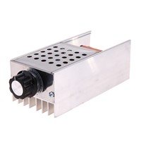 AC 220V 6KW SCR Voltage Regulator Motor Speed Controller Dimmer Thermostat 130 x 60 x 47mm