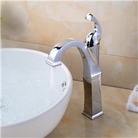 New arrival High Quality Basin faucet brass bathroom faucet chrome finished single level sink faucet water tap sink faucet