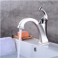 New Brass Oil Rubbed Bronze Black Faucet Bathroom Faucet Vanity Vessel Sinks Mixer Tap Cold And Hot Water Tap black mixer MJ7893