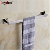 Leyden High Quality Wall Mount Single Towel Bar SUS304 Stainless Steel ORB/ Chrome Finish Bathroom Accessories Towel Hanger Rack