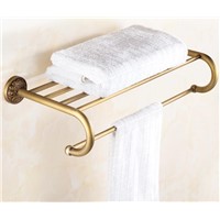 fashion wall mount gold and lacquered white  Bathroom Accessories hotel towel rack towel shelves,towel ring and paper holder