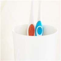 FLG Bathroom Cup Holder Single Cup Holder Ceramics Cups Toothbrush Tooth Cup Holder Bathroom Accessories