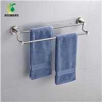 Genuine REMAARS 6003 Towel Rack Double Brass Chrome Double Towel Bar, Bathroom Products Towel Rack Towel Rack