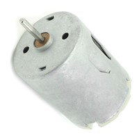 DC 9V 20000RPM Rotary Speed Cylinder Shape Magnetic Motor, Silver Gray
