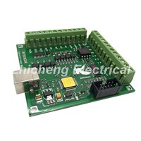 CNC mach3 usb 3 Axis Kit  3 Axis Driver 2DM542 + mach3 4 Axis USB CNC Stepper Motor Controller card 100KHz