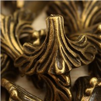 New Arrival 30PCs 19mm x 11mm  Antique Bronze Pattern Carved  Box   Desk Box Edge 30 X Box Corner Foot Protector