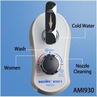 SECNAC AMI930 TOILET SEAT BIDET WITH WOMAN WASH, NOZZLES SLEF-CLEANING FUNCTIONS ONLY COLD BIDET CLEAN BODY GOOD QUALTIY