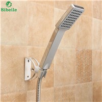 SBLE Aluminum Alloy Bathroom Shower Head Holder Adjustable Moving Showerhead Holder Bracket Rack Slide Bar Faucet Accessories