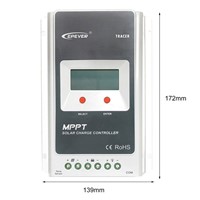 MPPT 30A Solar Charge Controller Battery Panel Regulator Automatic Conversion 3210A Meter