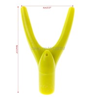 Fishing rod rest Holder Bracket head fishing grip connect with fishing rod pole for Fishing Accessory Tackle Box tool Yellow