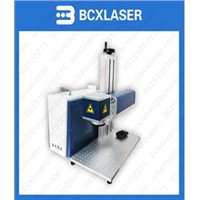 Mini standard-sized fiber laser marking machines used in laser marking of hard, fragile or soft products or materials in product