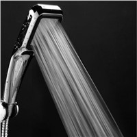 1PCS Pressurized Water Saving Shower Head Bathroom Hand Shower Water Booster Showerhead Faucet Bathroom Accessories High Quality