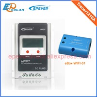 USB+temperature sensor controller mppt 10A 10amp Tracer1210A EPsolar portable home solar system use with MT50 remote meter