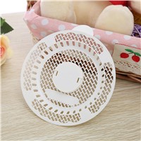 12cm x 12cm Cute Hello Kitty Creative Kitchen Bathroom Drains Filter Bathroom Drain Leakage Gravity Flushing Strainer