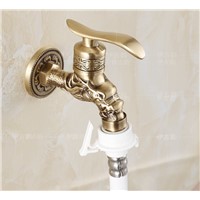Nieneng Antique Dragon Carved Tap Animal Shape Faucet Garden Bibcock Washing Machine Faucet Outdoor Faucet For Garden ICD60509