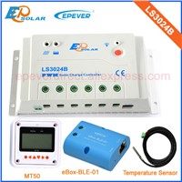 Portable battery charger 30A 30amp LS3024B BLE BOX PWM temperature sensor and MT50 remote meter 12v 24v