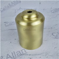 M10 D70mmX90mm large brass material socket cover copper base cup quality E27 lamp cover lamp shade hat lighting dress mount cone
