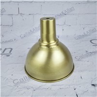 Free ship M10 D160mmX150mm brass material light cover copper cup shade quality E27 lamp shade cover lighting brass shade cone
