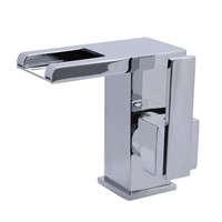 LED RGB Bathroom Sink Mixer Tap Basin Faucet Brass Temperature Sense Silver Basin Taps Bathroom Fixture