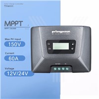 MPPT 150/60D 60A Solar Charge Controller 12V/24V/36V/48V Auto Max 150V Solar Panel Battery Charge Regulator with LCD Display