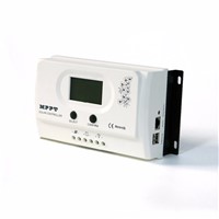 Wiser 20A MPPT solar charge controller 12V/24V auto recognition Max. DC100V PV input with RS232 and 5V USB interfaces