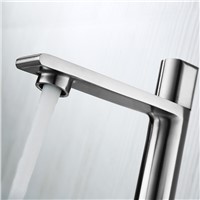 DiKon LM12 Bathroom Basin Water Faucet Simple Style 304 Stainless Steel Single Tap Water Saver Spray Sink Water Faucets Tap