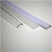QSG-1506;LED aluminum profile(anodized silver color) with PC cover;for flexible or hard LED strips;led linear light profile