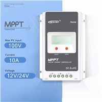 MPPT 10A Tracer 1210A Solar Charge Controller 12V/24V Auto Solar Panel Battery Charge System Regulator with Big LCD Display