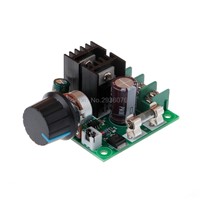 9V-50V 10A PWM DC Motor Speed Controller with Knob Adjustable Speed Regulator