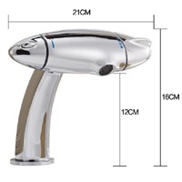 Bathroom Chrome Finish Dual Handle Thermostatic Control Valve Basin Mixer Bathtub Faucet Thermostat Water Mixer Tap Deck Mounted