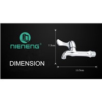 Nieneng Torneira Parede Outdoor Garden Bibcock Faucet Wall Mounted Washing Machine Taps Mop Pool Faucets Garden Faucet ICD60489