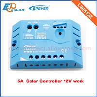 LS-E series LS0512E 5A 12v work Solar controller regulator for home mini system easily use EPSolar