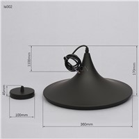 Modern minimalist iron cover, Nordic modern restaurant, chandeliers, three head color living room, creative bedroom lampshade