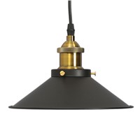 22cm Iron Lampshade E27 Retro Vintage Edison Pendant Light Lamp Shade Industrial Loft Wall Lamp Sconce Ceiling Light Lamp Holder