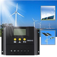 60A 12-24V/48V Solar Regulator Solar Charge Controller LCD Solar Genetator