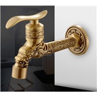 Brass Antique Bronze Bibcock, Cold Tap, Washing Machine Faucet, Toilet Bibcock, Copper Bibcock,Tap,Garden faucet