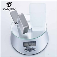 Yanjun Fashion 304 Stainless Steel Single Cup Tumbler Holder Wall Mounted Toothbrush Cup Holder Bathroom Accessories YJ-81955